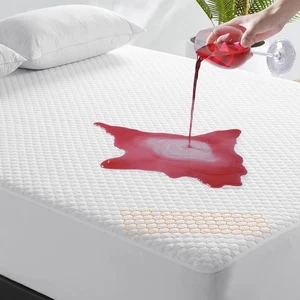 Premium 100 % wasserdichter Queen Matratzenschoner, 4D kühlender atmungsaktiv... - Bild 1 von 8