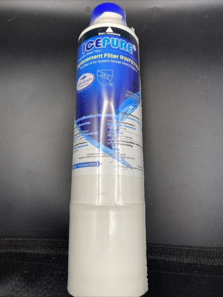 Ice Pure RWF0700A Refrigerator Water Filter for  Samsung & Kenmore Models - NEW - Image 1 of 1