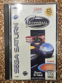 Pro Pinball (Sega Saturn, 1996) Complete CIB