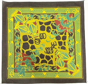 Vintage 1994 Congo Square New Orleans bandana scarf Historic New Orleans Local - Picture 1 of 7