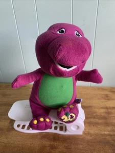Barney der Dinosaurier 20 Jahre Jubiläum Sing Along 2008 Plüschtier GETESTET FUNKTIONIERT - Bild 1 von 10