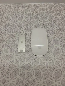 Apple Magic Mouse A-1296 Bluetooth Wireless White Tested Working Good - Picture 1 of 4