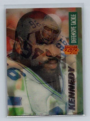 Cortez Kennedy 1995 Sportflix #18 Seattle Seahawks - Image 1 of 2