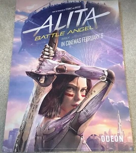 Alita: Battle Angel (2019) Odeon Promotional Movie Print Poster #1 - A3 - Picture 1 of 1