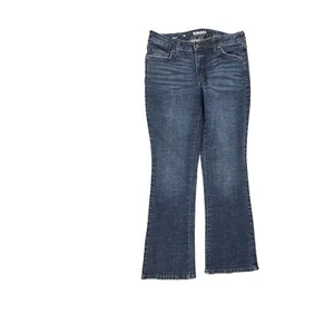 Sonoma Bootcut Damengröße 8P dunkle Waschung blau Denim Jeans - Bild 1 von 4