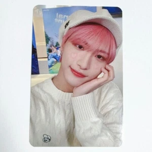 ATEEZ Seonghwa Soundwave cabello rosa tarjeta fotográfica PC tarjeta coleccionable K-pop (Como nueva) - Imagen 1 de 3
