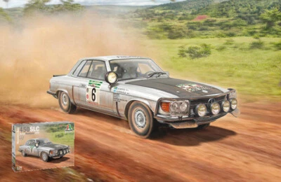 KIT MODELLINO AUTO STATICO ITALERI MERCEDES 450 SLC RALLY BANDAMA 1979 1:24 - Immagine 1 di 4