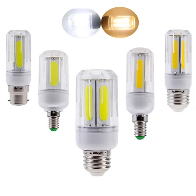 12W 16W LED COB Corn Light Bulbs E27 B22 E14 110V 220V Replace 80W Halogen Lamp - Image 1 of 4