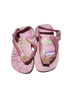 NEW Havaianas Baby Crib Rose Dog Flip Flop Elastic Sling Back Open Toe Sandal - Picture 1 of 1