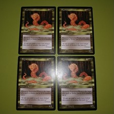 Segmented Wurm x4 Tempest 4x Playset Magic the Gathering MTG