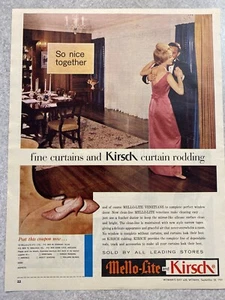 Mello-Lite Venetians Kirsch 1960's Original Vintage Retro Print Ad  - Bild 1 von 5