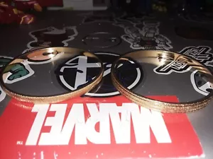 2 Vintage goldfarbenes Geldarmband - Bild 1 von 3