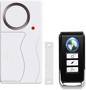 Wireless Sensor Door Window Burglar Alarm Chimes kit Magnetic Sensor Anti-theft - Imagen 1 de 21