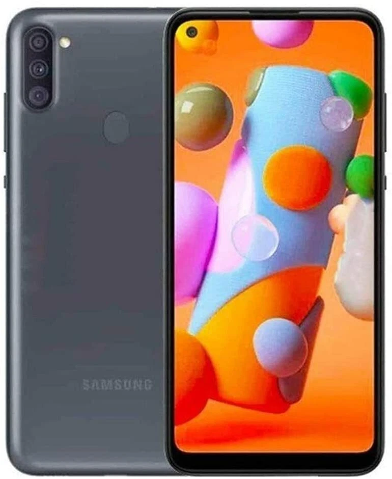 Samsung Galaxy A11 SM-A115U 32GB AT&T /T-Mobile GSM Unlocked SmartPhone Black A+ - Image 1 of 1