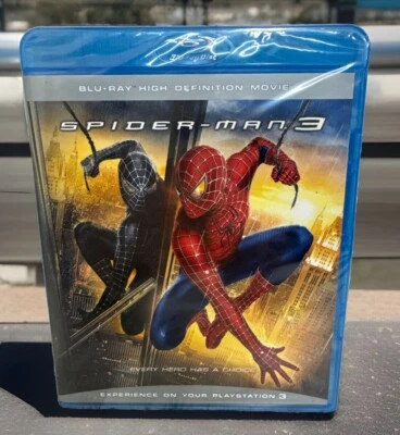 Spider-Man 3 Blu-ray high Def Disc 2007  New Sealed - Image 1 of 2