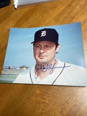 Jack Billingham Signed Autographed 8x10 Detroit Tigers - Image 1 of 2