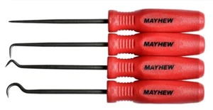 MAYHEW # 31098 4PC MICRO HOOK & PICK SET - Picture 1 of 2