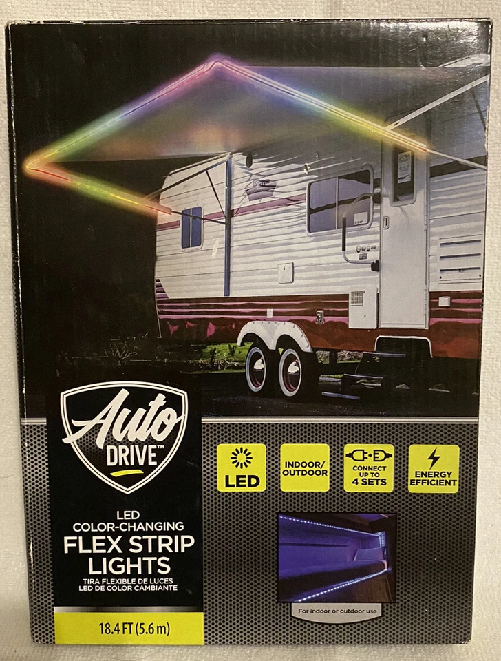 Auto Drive LED Color-Changing Flex Strip Lights