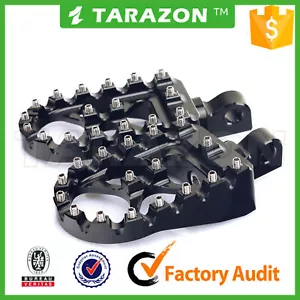 MX Rotated Foot Pegs Pedal For Harley Sportster XL Dyna Fatboy V-Rod Night Rod - Foto 1 di 8