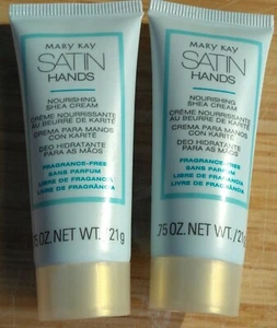 Crema de karité nutritiva sin fragancia para manos satinadas Mary Kay tamaño de viaje/prueba - Imagen 1 de 3