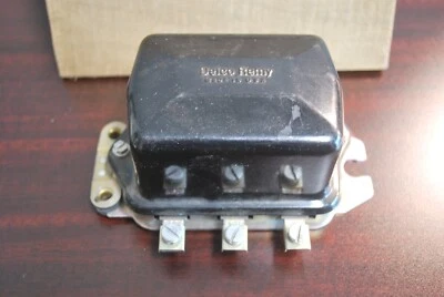 VINTAGE NOS AC DELCO VOLTAGE REGULATOR EB7 DATE CODE CHEVY CADILLAC PONTIAC - Image 1 of 4