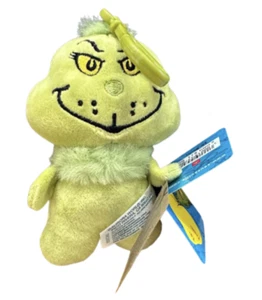 Universal Studios Dr. Seuss The Grinch Clip On Keychain Plush New with Tag - Picture 1 of 3