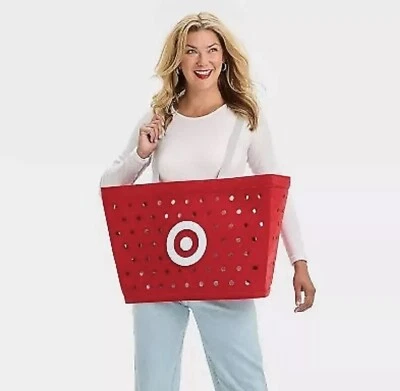 Target корзина взрослых унисекс костюм один размер красный ремень пуловер детей Hyde Eek новый - Изображение 1 из 3