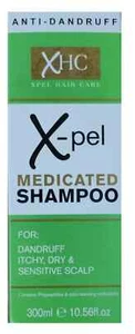 Medicated Shampoo X-pel XHC Treats Dandruff Psoriasis Dry Itchy Scalp - 300ml - Picture 1 of 1