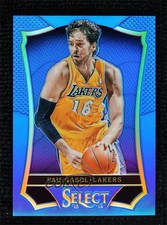 2013-14 Panini Select Blue Prizm /49 Pau Gasol #126 HOF