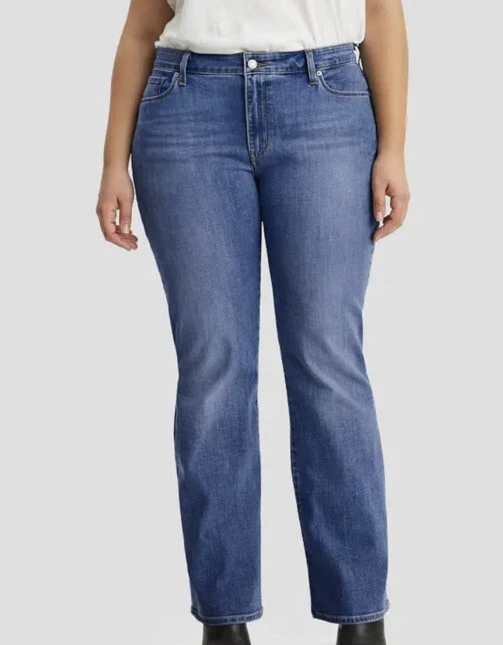 Levi's 23649-0029 Women's Classic Bootcut Jeans Size 29 Short Lapis Awe -