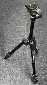 Manfrotto 390 Series Tripod Model MK393-HM T2199374 3-Stage Height, Swivel Head - Picture 1 of 9