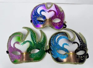 Halloween Costume Mask /Party/Mardi Gras/Masquerade Mask, Lots of 3 - Picture 1 of 4