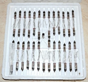 50x 6N28B-V Miniatur Doppeltriode HI-Durable Röhre Sowjetisch GLEICHES DATUM 11/1991 NEU - Bild 1 von 5