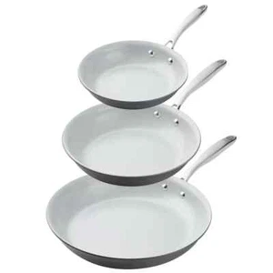Tramontina Hard Anodised Frypan 3 Piece Set - Picture 1 of 6