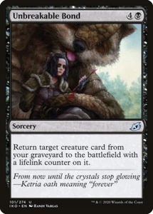 MTG Magic IKO Ikoria - 1x EN NM 101 U Unbreakable Bond - Picture 1 of 1