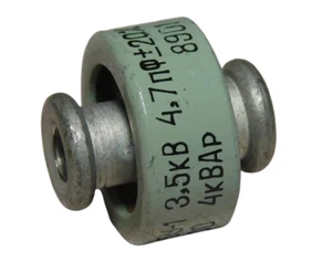 Ceramic transmitting capacitor 4,7pF 3,5kV 4kWar [072] - Zdjęcie 1 z 5
