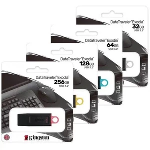 Kingston Chiavetta USB 32GB 64GB 128GB Memoria Pendrive USB 3.2 Exodia DTX - Imagen 1 de 8