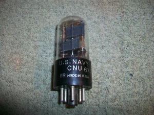 Vintage National Union U.S. Navy CNU 6X5GT Made in USA Test Good - Picture 1 of 4