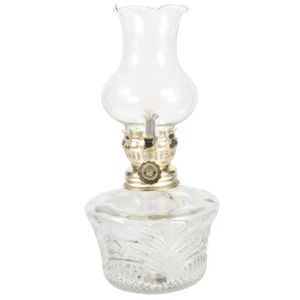 18cm Vintage Kerosene Lamp Glass Light for Bedroom and Living Room - Picture 1 of 12