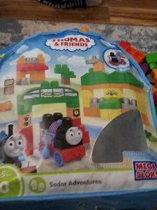 Thomas and Friends Sodor Adventures Building Set Mega Bloks 100+pcs - Picture 1 of 6
