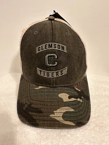 Clemson Tigers OHT Mens Camo Hat Top of the World Appreciation Cap - Picture 1 of 9
