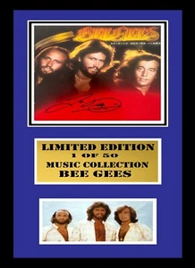 BEE GEES SIGNED FRAMED - Imagen 1 de 1
