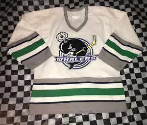 Vintage Whalers Hockey Jersey Size Young Size Small - Picture 1 of 12