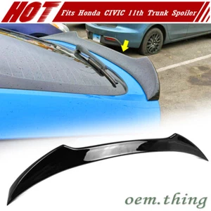 22-2025 Fits HONDA Civic 11th Liftback FL V Type Trunk Spoiler Painted - Picture 1 of 8