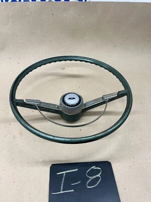 1960 1961 1962 64 IMPALA BEL AIR BISCAYNE PROJECT TSTEERING RUEDA BOCINA ANILLO OEM Foto 1 de 4