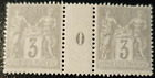 Frankreich Briefmarke Art Salbei N&#176;87 Oldtimer 0 neuer Stempel Luxus MNH