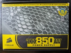 Corsair TX850W Netzteil (2009) in Box - Bild 1 von 8