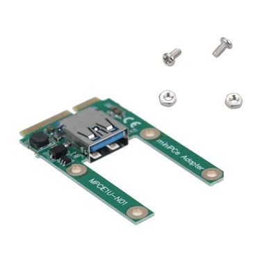 Notebook Mini PCI-E To USB 2.0 Converter Adapter Card Expansion USB Interface A - Image 1 of 4