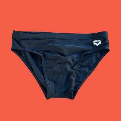 Arena Hombre Negro Bañador Brief Bikini Traje De Baño Traje De Baño Talla 38 Foto 1 de 4