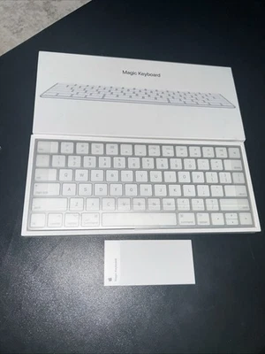 NEW Apple Magic Wireless Keyboard with Numeric Pad - Silver (A1644) - Image 1 of 3
